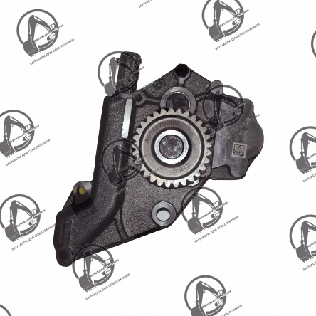 Насос масляный  двигателя WEICHAI WD615 двухсекционный/612600070033